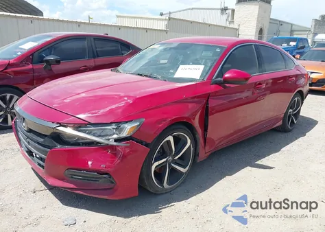2018 Honda Accord Sport из США, поврежденный, VIN 1HGCV1F35JA082892
